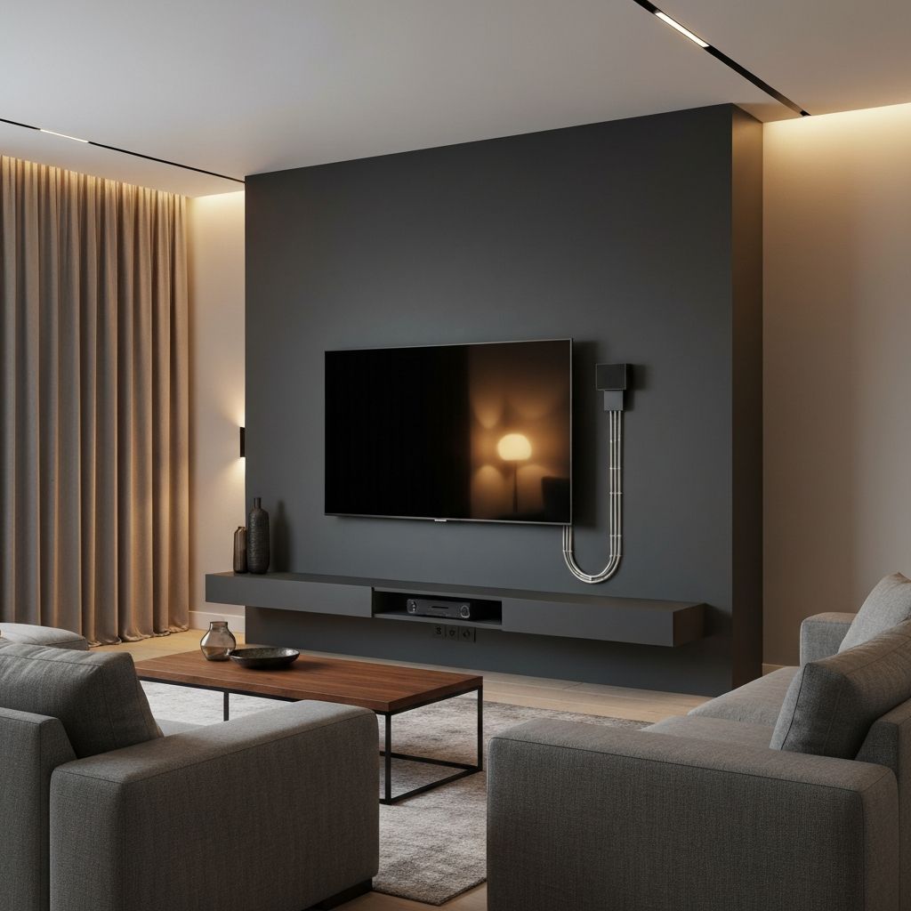 Professional TV wall mounting installation